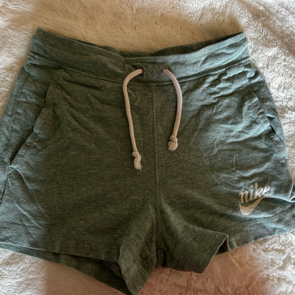 Nike Heather Green Lounge Shorts